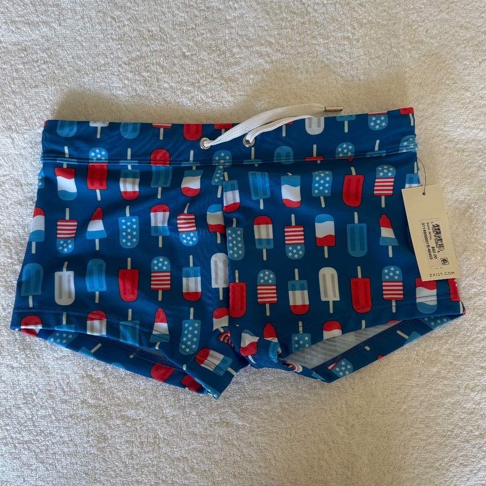 ๐ ๐ฆ Double the Fun! 2(X)IST Swim Trunk Cabo Set - NWT Small ๐ฆ๐ - Picture 7 of 9